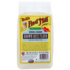 HF-RG05301 Bob's Red Mill - Organic Brown Rice Flour  Gluten Free 有機糙米麵粉  24oz